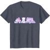 image:imageBarbie Birthday Lets Party TShirtHeather Blue