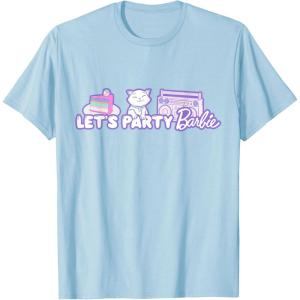 image:imageBarbie Birthday Lets Party TShirtBaby Blue