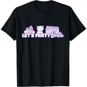 image:imageBarbie Birthday Lets Party TShirtBlack