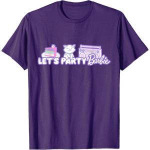 image:imageBarbie Birthday Lets Party TShirtPurple