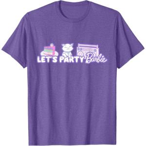image:imageBarbie Birthday Lets Party TShirtPurple Heather