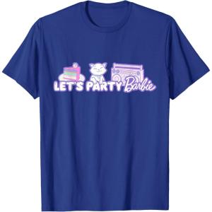 image:imageBarbie Birthday Lets Party TShirtRoyal Blue