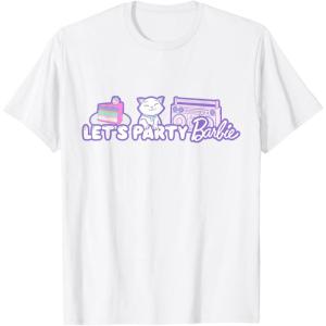 image:imageBarbie Birthday Lets Party TShirtWhite