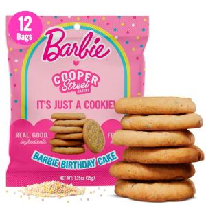 image:imageCooper Street Snacks Its Just a Cookie  Thin amp Crispy Butter Cookies Nut Soy amp Seed Oil Free School Safe For Kids Or Lunchbox For Adults  Barbie Birthday Cake  12 Pack 125ozBirthday Cake