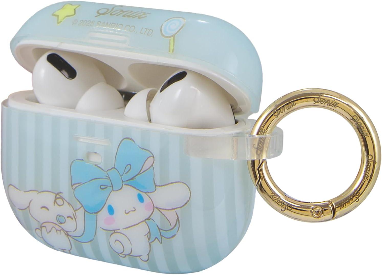 image:imageSonix x Barbie Cases for AirPods Pro 1st Gen  Hard Cover Protective Case for Apple AirPods Pro Gen 1  Vintage BarbieCinna moroll Lovely Ribbons