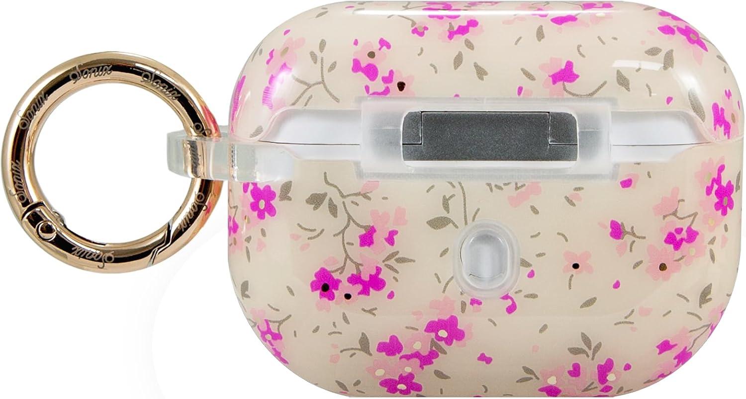 image:imageSonix x Barbie Cases for AirPods Pro 1st Gen  Hard Cover Protective Case for Apple AirPods Pro Gen 1  Vintage BarbieCottage Floral Pink