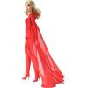image:imageBarbie Signature Doll Kylie Minogue Posable Collectible in Padam Padam Music Video Outfit with Red Bodysuit Chiffon Cape and LaceUp Boots