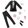 image:imageBarbie Fashion amp Accessories Pack Bridal Set with Groom Outfit for Ken Doll with Tuxedo Shoes Watch Wedding Cake with Tray amp Bouquet