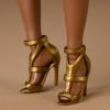 image:imageBarbie Basics Model Collector Fashion Doll 09 with Brunette Hair in Golden Dress amp Strappy Heels Universalfit Fashions amp Posable Body
