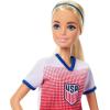 image:imageBarbie Careers USSF Soccer Fashion Doll Dressed in Removable SportThemed Outfit amp Shoes with AccessoriesBarbie