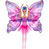 image:imageBarbie Dance and Flutter Doll with 2in1 Transformation from Dancer to Butterfly with Opening Wings Purple Hair Headpiece amp Removable Tutu