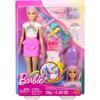 image:imageBarbie Rainbow Sparkle Hair Doll ExtraLong and Colorful Hair with 12 Styling Accessories Like Glitter Tube Brush Clips Dryer and MoreBarbie 1