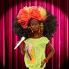 image:imageBarbie Signature Doll and the Rockers Collectible Repro Deedee Doll 40th Anniversary of 1986 Line Doll Stand and Displayable PackagingDeeDee