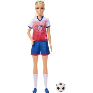 image:imageBarbie Careers USSF Soccer Fashion Doll Dressed in Removable SportThemed Outfit amp Shoes with AccessoriesBarbie