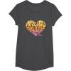 image:imageBarbie  Malibu Skate Crew Heart TShirtDark Heather Grey