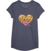 image:imageBarbie  Malibu Skate Crew Heart TShirtHeather Blue