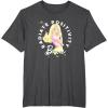 image:imageBarbie  Radiate Positivity Watercolor Dreams TShirtDark Heather Grey