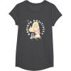 image:imageBarbie  Radiate Positivity Watercolor Dreams TShirtDark Heather Grey