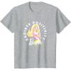 image:imageBarbie  Radiate Positivity Watercolor Dreams TShirtHeather Grey