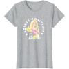 image:imageBarbie  Radiate Positivity Watercolor Dreams TShirtHeather Grey