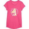 image:imageBarbie  Radiate Positivity Watercolor Dreams TShirtPink Heather