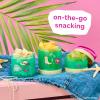 image:imageBarbie Cowgirl Icons Whiskware Stackable Snack Pack  3 Jar  Handle  PinkYellowGreen