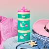 image:imageBarbie Cowgirl Icons Whiskware Stackable Snack Pack  3 Jar  Handle  PinkYellowGreen