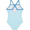 image:imageBarbie Girls UPF 50 One Piece Bathing Suit Little Kid to Big Kid Sizes 41416Aqua Blue