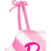 image:imageBarbie Girls UPF 50 One Piece Bathing Suit Little Kid to Big Kid Sizes 41416Pink  White