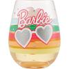 image:imageEnesco Lolita Barbie Vacay Vibes Girls Wanna Have Sun HandPainted Artisan Stemless Wine Glass 20 Ounce Multicolor