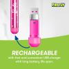 image:imageFirefly Slim Sonic Barbie Toothbrush with USB Charging and Antibacterial Cover Ages 3 1 Count
