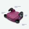 image:imageGraco TurboBooster 20 Backless Booster Car Seat Barbie Painterly Travel Booster Seat for Children Ages 410 Weight 40100 Pounds and Height up to 57 InchesTrisha