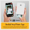 image:imageKodak x Barbie Instant Smartphone Portable Photo Printer Full Color Wireless Zink 2x3 51x75 cm StickyBack Photos Print from iOS amp Android Devices with Fun Editing App Signature StyleWhite