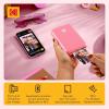 image:imageKodak x Barbie Instant Smartphone Portable Photo Printer Full Color Wireless Zink 2x3 51x75 cm StickyBack Photos Print from iOS amp Android Devices with Fun Editing App Signature StylePink