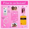 image:imageKodak x Barbie Instant Smartphone Portable Photo Printer Full Color Wireless Zink 2x3 51x75 cm StickyBack Photos Print from iOS amp Android Devices with Fun Editing App Signature StyleBarbie Signature