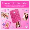 image:imageKodak x Barbie Instant Smartphone Portable Photo Printer Full Color Wireless Zink 2x3 51x75 cm StickyBack Photos Print from iOS amp Android Devices with Fun Editing App Iconic Style