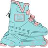image:imageLoungefly Mattel Classic Barbie Figural Skate Crossbody Bag