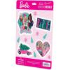 image:imageMattel Barbie Chibi Style Adhesive Vinyl Decals  Cute Barbie Stickers for Water Bottle or Laptop 1 Pack 4 CountGreen