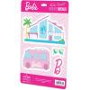 image:imageMattel Barbie Chibi Style Adhesive Vinyl Decals  Cute Barbie Stickers for Water Bottle or Laptop 1 Pack 4 CountLight Blue