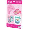 image:imageMattel Barbie Chibi Style Adhesive Vinyl Decals  Cute Barbie Stickers for Water Bottle or Laptop 1 Pack 4 CountPinkGreen