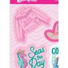 image:imageMattel Barbie Chibi Style Adhesive Vinyl Decals  Cute Barbie Stickers for Water Bottle or Laptop 1 Pack 4 CountPinkGreen