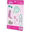 image:imageMattel Barbie Chibi Style Adhesive Vinyl Decals  Cute Barbie Stickers for Water Bottle or Laptop 1 Pack 4 CountPinkMint