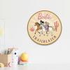 image:imageMattel Barbie Silhouettes Wood Wall Decor  Stylish Barbie Wall Art for Bedroom or Play RoomBeige