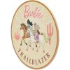 image:imageMattel Barbie Silhouettes Wood Wall Decor  Stylish Barbie Wall Art for Bedroom or Play RoomBeige