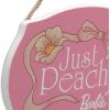 image:imageMattel Barbie Silhouettes Wood Wall Decor  Stylish Barbie Wall Art for Bedroom or Play RoomPinkOrange