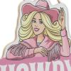 image:imageMattel Barbie Silhouettes Wood Wall Decor  Stylish Barbie Wall Art for Bedroom or Play RoomPinkYellow