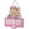 image:imageMattel Barbie Silhouettes Wood Wall Decor  Stylish Barbie Wall Art for Bedroom or Play RoomPinkYellow