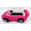 image:imageMegatoys Barbie Plush Car Pet Bed Themed Plush Pink Pet Bed for Dogs and Cats  Soft and Cozy Pet Bed with Barbie Pillow and Car DesignBarbie