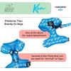 image:imageSassy Woof Dog Adjustable Harness  Ken  M Breathable Mesh No Pull Design with Two DRings Patented Design Perfect for Medium Dogs  Officially LicensedMedium