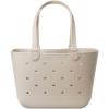image:imageSimple Modern Mattel Large Beach Bag  Waterproof Getaway Rubber Tote with Zipper Pocket for Travel Pool Boat Groceries Sports  BarbieAlmond Birch